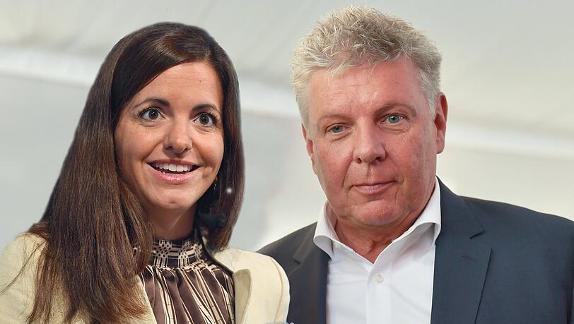 Kristina Frank war 2020 &uuml;berraschend Reiters Kontrahentin in der Stichwahl, verlor dort jedoch deutlich.