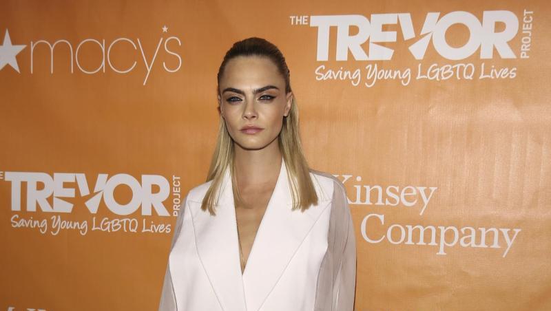 Cara Delevingne bei der Gala der Hilfsorganisation "Trevor Project" in New York. Cara Delevingne bei der Gala der Hilfsorganisation "Trevor Project" in New York.