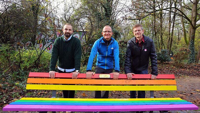 Ben Duschmann, Thomas Michel und Wolfgang Scheel. Ben Duschmann, Thomas Michel und Wolfgang Scheel.