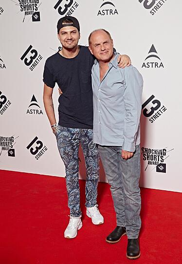 Uwe Ochsenknecht mit seinem Sohn Jimi Blue