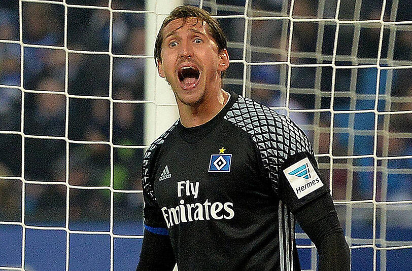 Einzig HSV-Keeper René Adler verhinderte gegen Frankfurt ein noch schlimmeres Debakel.