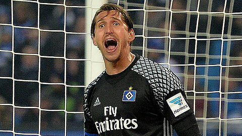 Einzig HSV-Keeper René Adler verhinderte gegen Frankfurt ein noch schlimmeres Debakel.