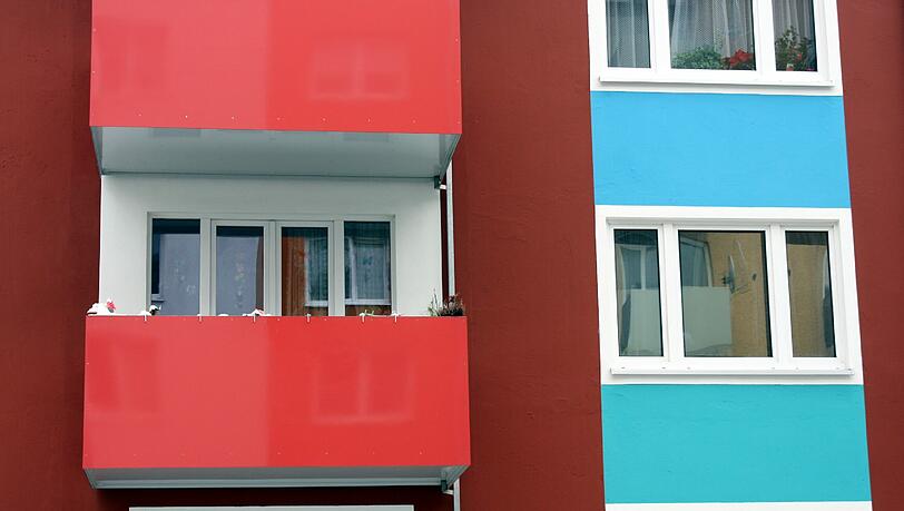 Farben bringen Leben ins Viertel. Farben bringen Leben ins Viertel.