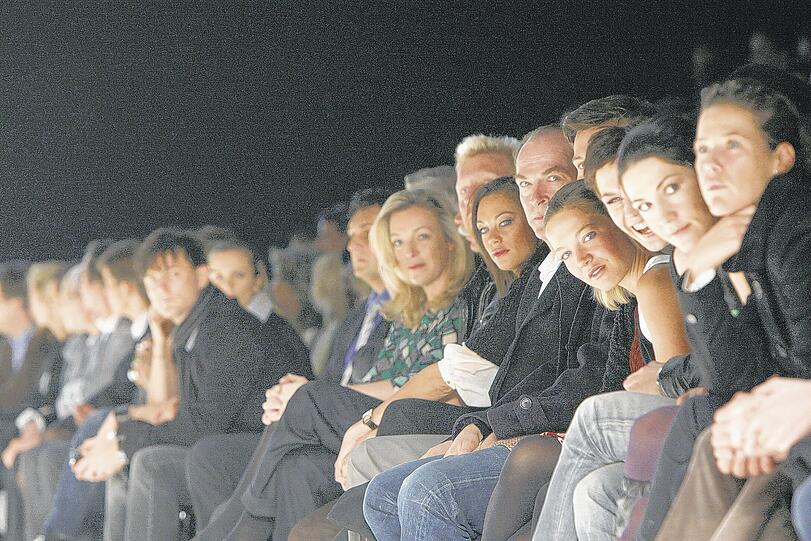 Wer hier sitzt, ist wichtig - zumindest solange die Show läuft.