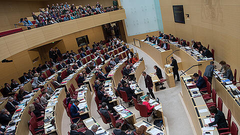Plenarsitzung im Bayerischen Landtag