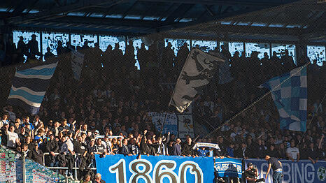 Die Fans des TSV 1860 randalierten im Ostseestadion.