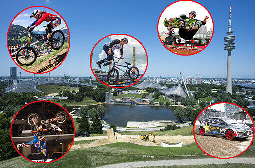 Seit Donnerstagabend ist der Olympiapark das Zentrum der Extremsport-Welt. Alles über die Disziplinen und ihre Stars - klicken Sie sich durch unsere Bilderstrecke.