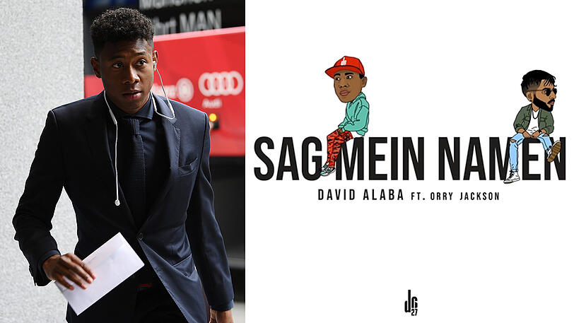 Bayern-Profi David Alaba geht unter die Rapper.