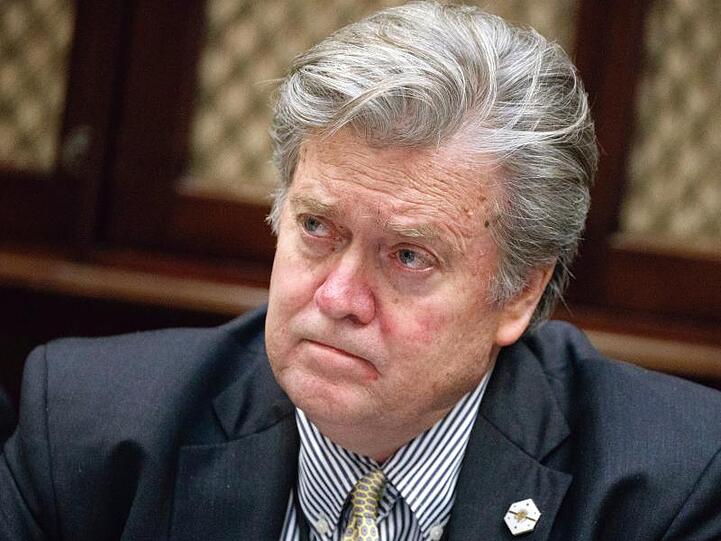 Einst Trump-Berater und Chefstratege: Auch Steve Bannon fiel in Ungnade.