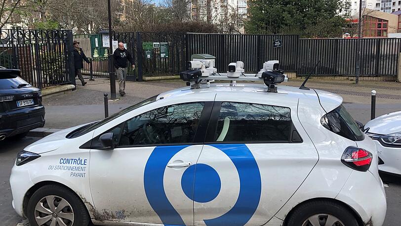 Autofahrer in Straßburg kennen sie schon: Scan-Fahrzeuge im Einsatz gegen Falschparker. (Archivbild)