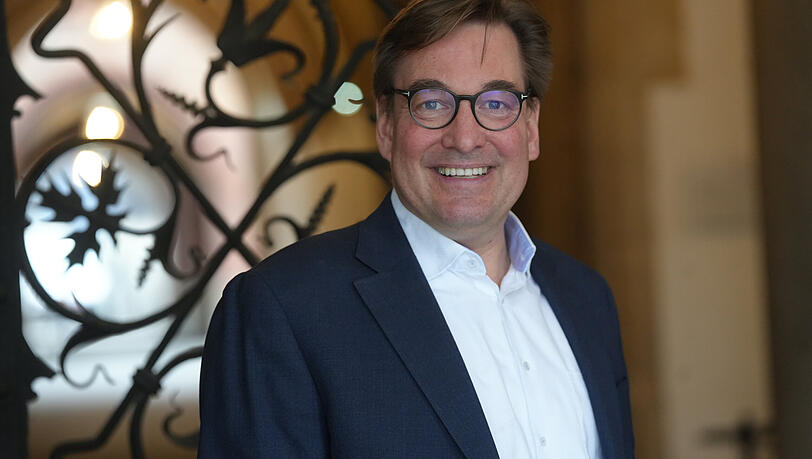 Mit Gr&uuml;n will es J&ouml;rg Hoffmann (FDP) nicht &uuml;bertreiben.