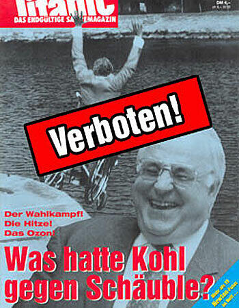 Helmut Kohl war über 60 Mal auf dem Titelbild - doch Grund zur Beanstandung hatte der ehemalige Bundeskanzler nie.