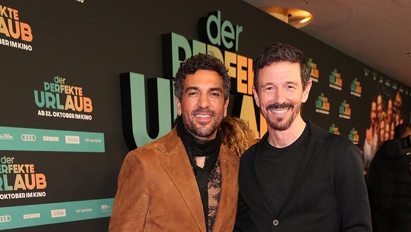 Bei der Kinopremiere von "Der perfekte Urlaub": Elyas M’Barek (l.) und Constantin-Chef Oliver Berben im Mathäser Filmpalast. Bei der Kinopremiere von "Der perfekte Urlaub": Elyas M’Barek (l.) und Constantin-Chef Oliver Berben im Mathäser Filmpalast.