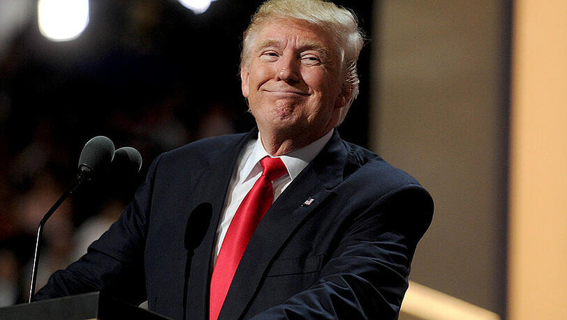 Donald Trump ist bei bester Gesundheit. Donald Trump ist bei bester Gesundheit.