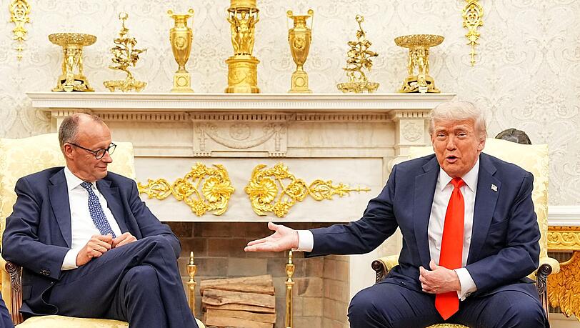 Die Chemie zwischen Trump und Merz stimmt.