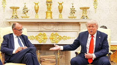 Die Chemie zwischen Trump und Merz stimmt.