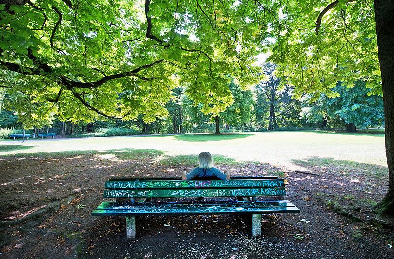 Ein Päuschen im Schatten: Am Wochenende sorgen mildere Temperaturen für eine kleine Abkühlung.