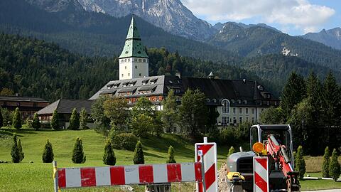 Schloss Elmau in Bayern ist Anfang Juni Schauplatz des G7-Gipfels.