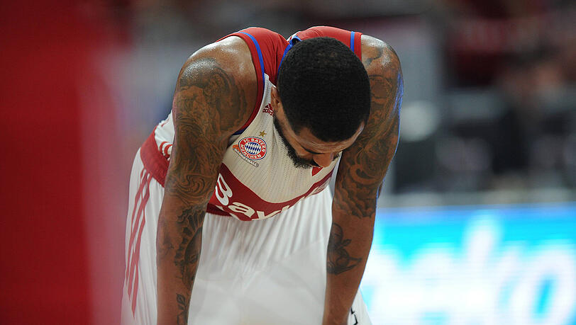 Enttäuscht nach der Niederlage und dem 0:3-Halbfinal-Aus gegen Bamberg: Bayerns Kapitän Taylor. Enttäuscht nach der Niederlage und dem 0:3-Halbfinal-Aus gegen Bamberg: Bayerns Kapitän Taylor.
