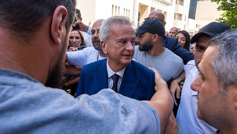 30 Jahre lang stand Riad Salameh an der Spitze der Zentralbank. (Archivbild) 30 Jahre lang stand Riad Salameh an der Spitze der Zentralbank. (Archivbild)