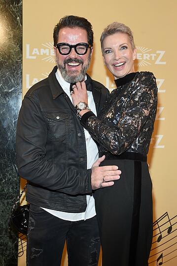 Alex Jolig mit Frau Britt