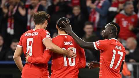 Frühe Tore – großer Jubel: Der neue Tor-Express beim FC Bayern.