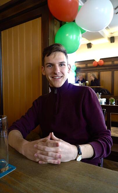 Massimiliano Veronese liebt das bayerische Ambiente und natürlich auch das Bier sowie die bayerische Küche.