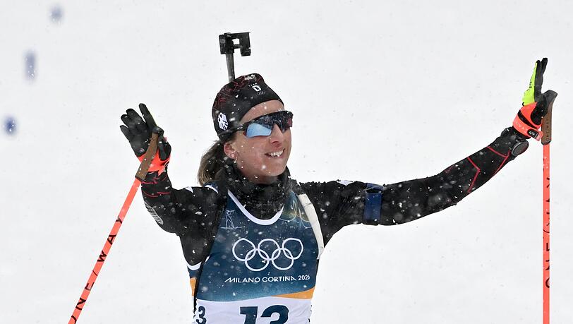 Franziska Preu&szlig; wechselt die Seiten und wird erstmals ein Rennen kommentieren. (Archivbild)