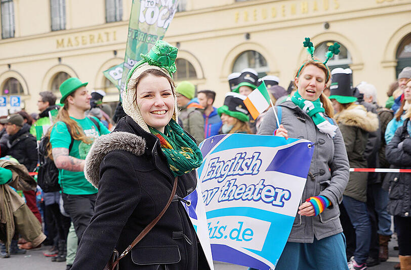 St. Patrick's Day Parade 2016 in München. Die besten Bilder.
