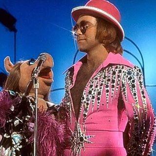 Im Duett mit Miss Piggy in den 70ern für die "Muppet Show".