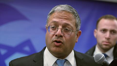 Itamar Ben-Gvir ist Minister für Nationale Sicherheit von Israel.