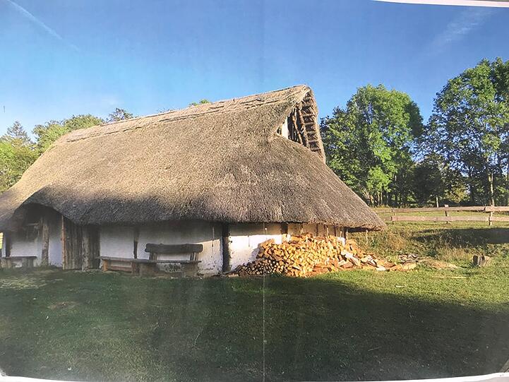 So etwa haben laut den Archäologen die Häuser von "Keltmoching" ausgesehen: aus Holzpfählen mit Fachwerk errichtet und mit Stroh gedeckt.