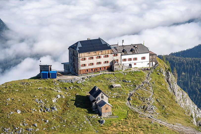Das Watzmannhaus im Landkreis Berchtesgadener Land.