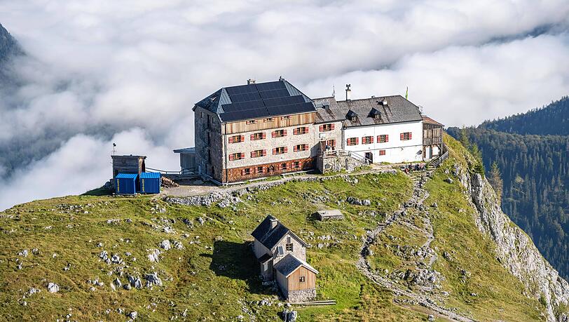 Das Watzmannhaus im Landkreis Berchtesgadener Land.