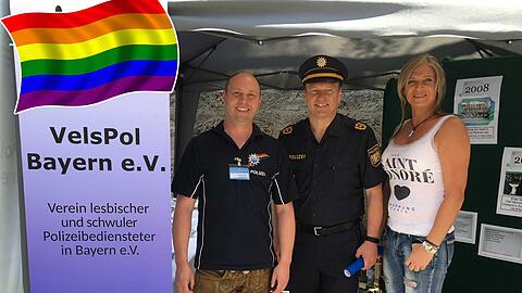 Schwule und Lesben haben es vor allem bei der bayerischen Polizei immer noch schwer.