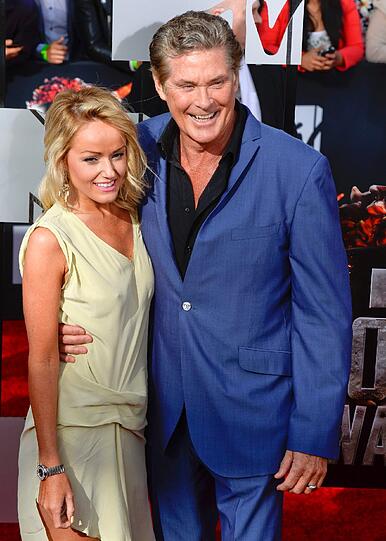 David Hasselhoff und Pamela Bach