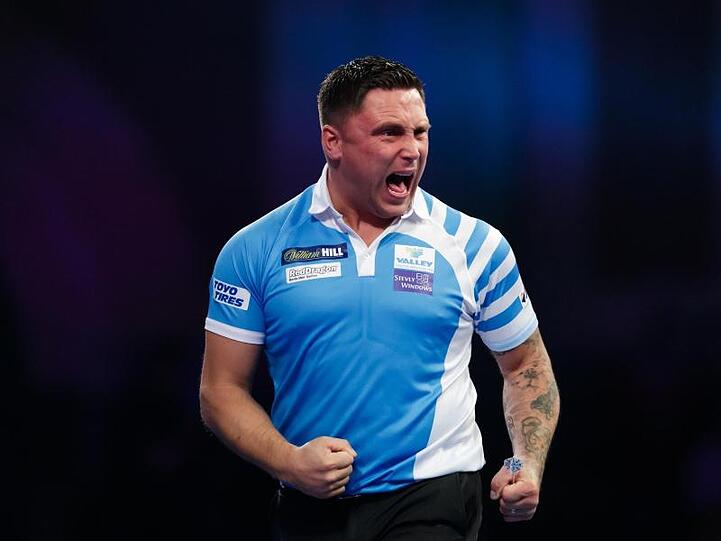 Walisischer Muskelprotz: Gerwyn Price.