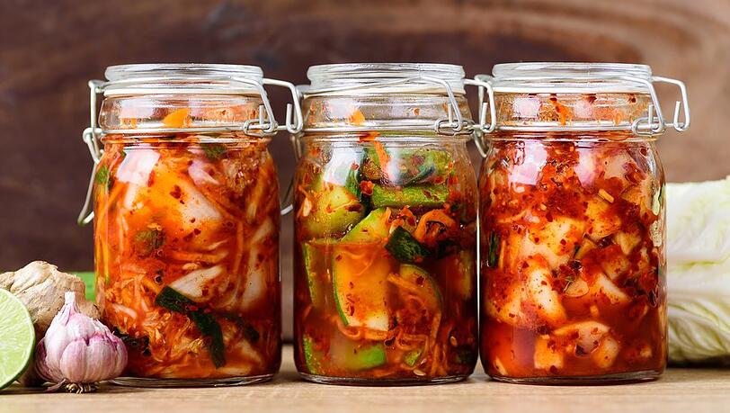 Der koreanische Klassiker Kimchi schmeckt nicht nur als Beilage.