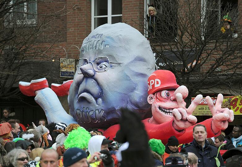 Während am Rhein der Spott triumphiert, wird in Rio Deutschland gefeiert.