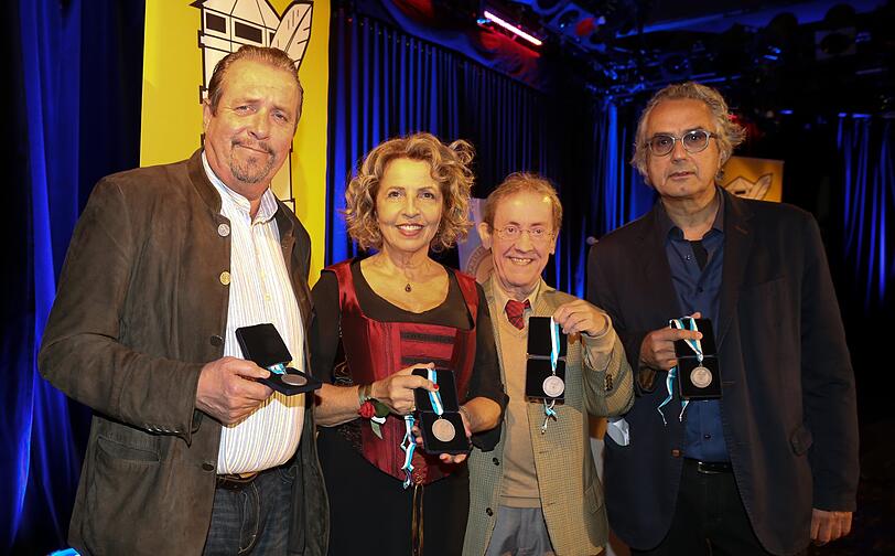 Poetentaler-Preisträger 2018: Andreas Giebel, Michaela May, Bob Ross und Friedrich Ani
