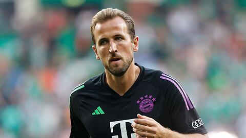 "Brutal, wenn du einen Stürmer mit so einer Qualität in deinen Reihen hast und weißt, dass der vorne drinsteht", sagte Serge Gnabry über Harry Kane.