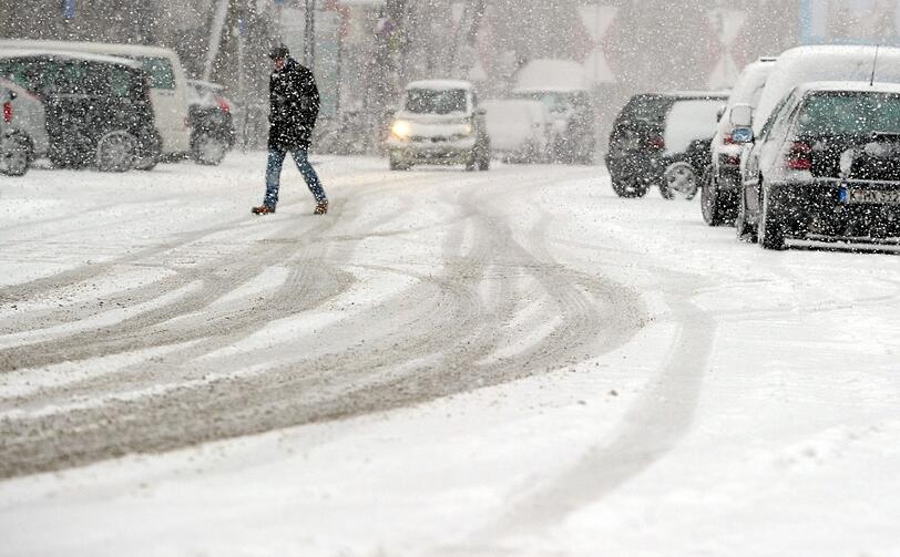 Wintereinbruch in Deutschland: Die Bilder
