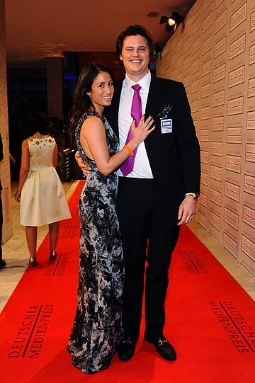 Julian Kögel und Freundin Dama