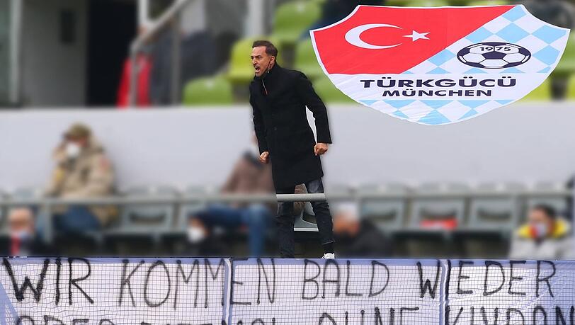 Fühlt sich offensichtlich missverstanden: Hasan Kivran, scheidender Investor von Türkgücü München. (Archivbild)