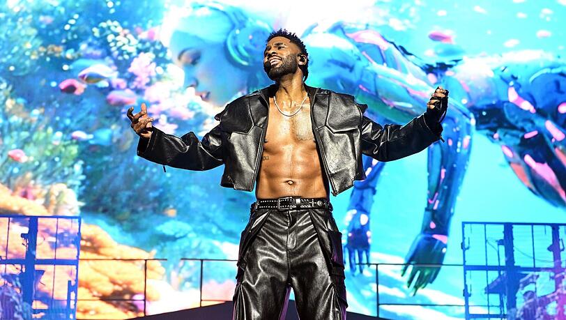 Topfit: Jason Derulo in der Olympiahalle.
