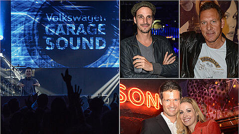 Zum Start der IAA trafen sich PS-Fans und Promis am Montag im Frankfurter In-Club &bdquo;Gibson&ldquo; beim 1. &bdquo;Volkswagen Garage Sound&ldquo;. Die Bilder.