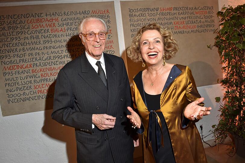 Herzog Franz von Bayern mit Michaela May