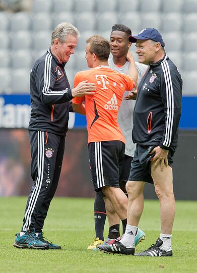 Die Bilder vom Training in der Allianz Arena