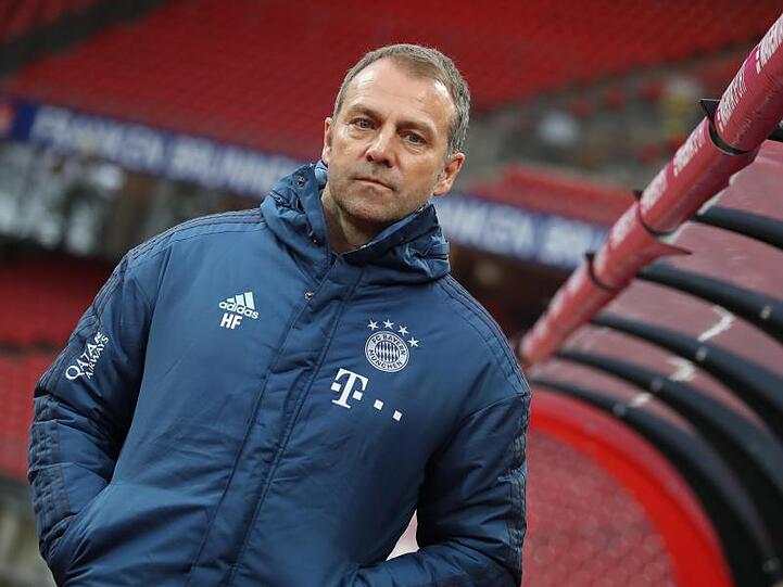 Bayern-Cheftrainer Hansi Flick ist auch bei seinen Spielern sehr beliebt.