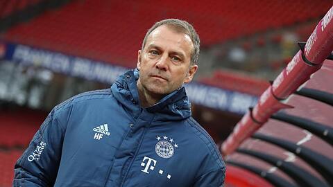 Bayern-Cheftrainer Hansi Flick ist auch bei seinen Spielern sehr beliebt.
